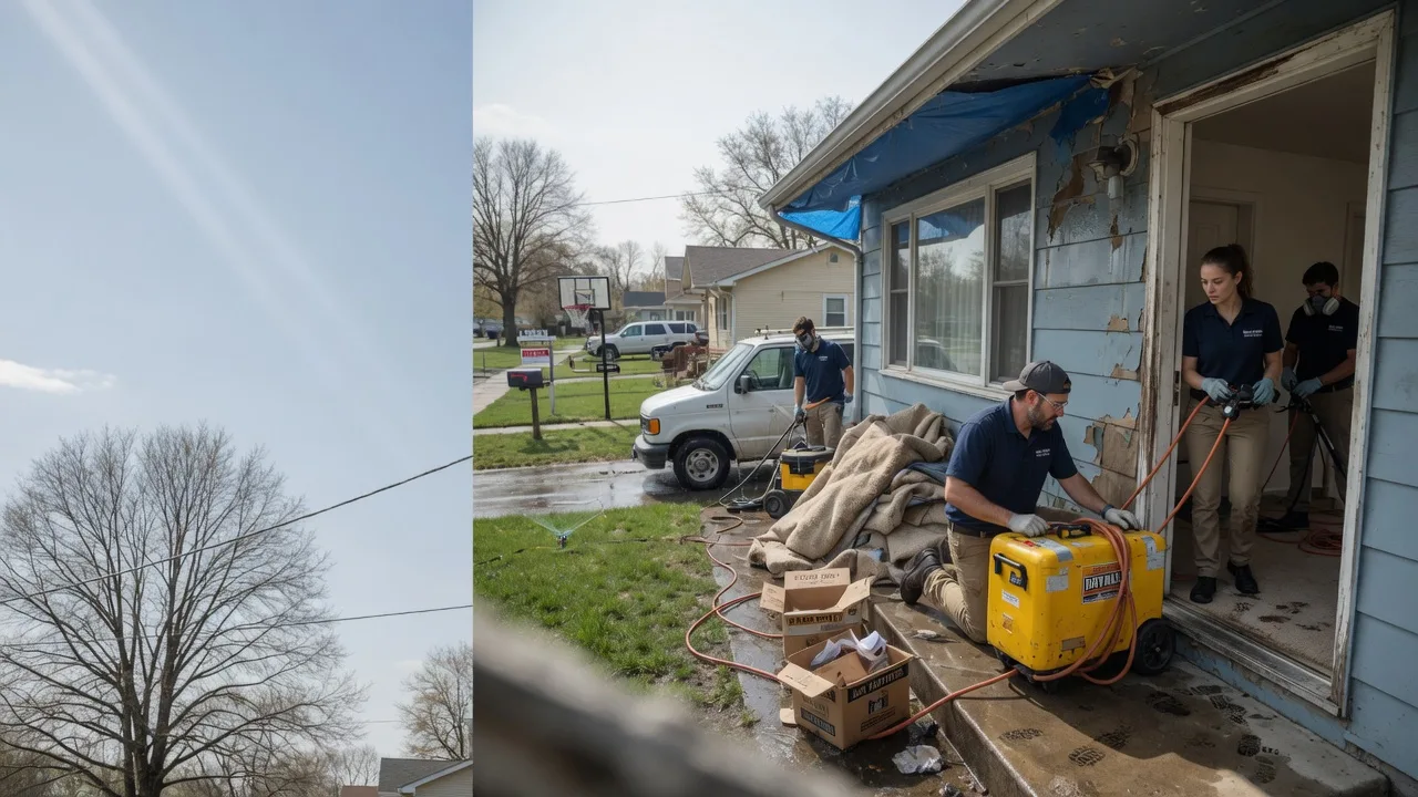 Basement Flood Cleanup in Clarkfield, MN near me